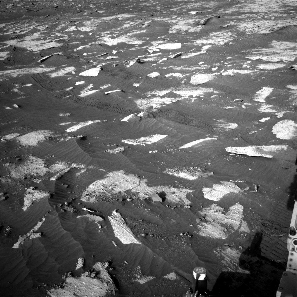 Nasa's Mars rover Curiosity acquired this image using its Right Navigation Camera on Sol 3204, at drive 1708, site number 90