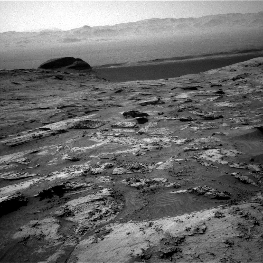 Nasa's Mars rover Curiosity acquired this image using its Left Navigation Camera on Sol 3206, at drive 1732, site number 90