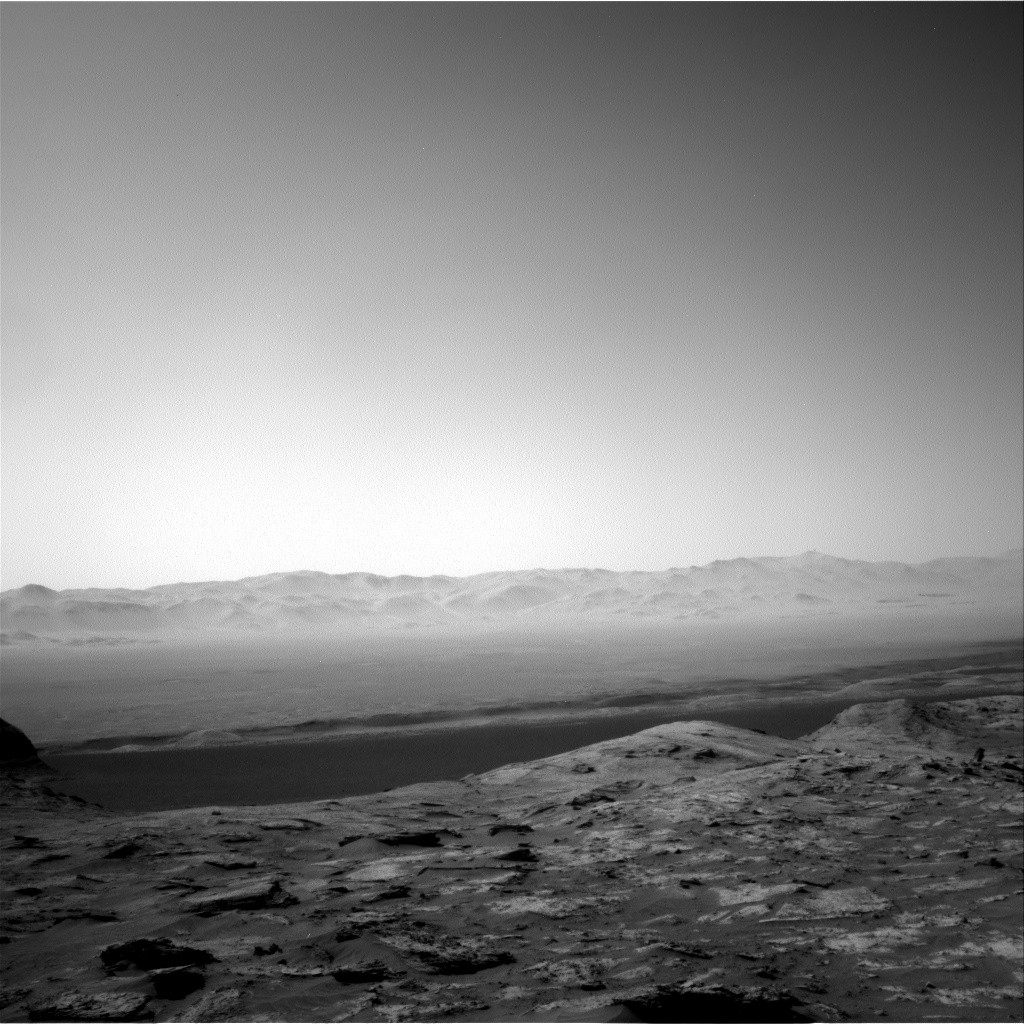 Nasa's Mars rover Curiosity acquired this image using its Right Navigation Camera on Sol 3206, at drive 1732, site number 90