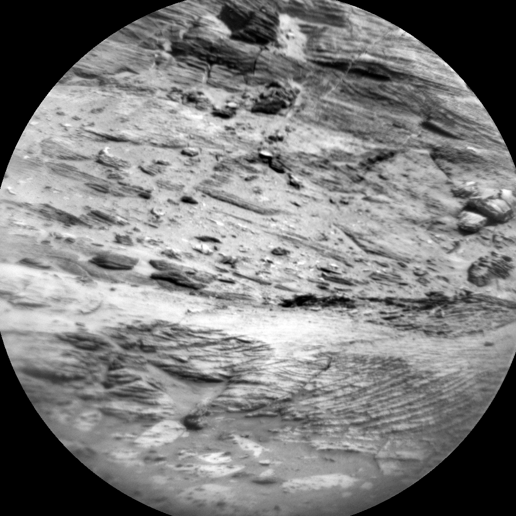 Nasa's Mars rover Curiosity acquired this image using its Chemistry & Camera (ChemCam) on Sol 3206, at drive 1708, site number 90