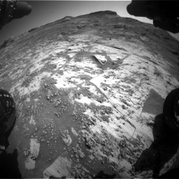 Nasa's Mars rover Curiosity acquired this image using its Front Hazard Avoidance Camera (Front Hazcam) on Sol 3209, at drive 1846, site number 90