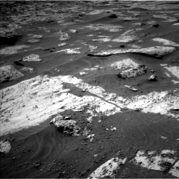 Nasa's Mars rover Curiosity acquired this image using its Left Navigation Camera on Sol 3209, at drive 1804, site number 90