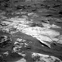 Nasa's Mars rover Curiosity acquired this image using its Left Navigation Camera on Sol 3209, at drive 1810, site number 90