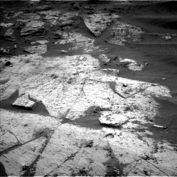 Nasa's Mars rover Curiosity acquired this image using its Left Navigation Camera on Sol 3209, at drive 1846, site number 90