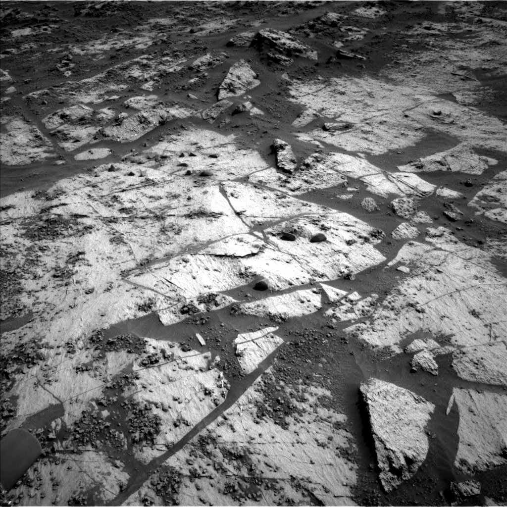 Nasa's Mars rover Curiosity acquired this image using its Left Navigation Camera on Sol 3209, at drive 1846, site number 90