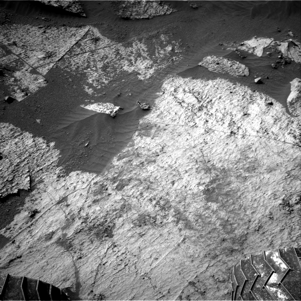 Nasa's Mars rover Curiosity acquired this image using its Right Navigation Camera on Sol 3209, at drive 1870, site number 90