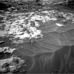 Nasa's Mars rover Curiosity acquired this image using its Left Navigation Camera on Sol 3210, at drive 1978, site number 90