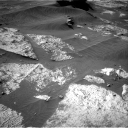 Nasa's Mars rover Curiosity acquired this image using its Right Navigation Camera on Sol 3210, at drive 1870, site number 90