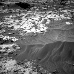 Nasa's Mars rover Curiosity acquired this image using its Right Navigation Camera on Sol 3210, at drive 1960, site number 90