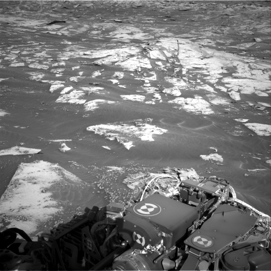Nasa's Mars rover Curiosity acquired this image using its Right Navigation Camera on Sol 3210, at drive 2078, site number 90