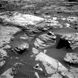 Nasa's Mars rover Curiosity acquired this image using its Left Navigation Camera on Sol 3211, at drive 2210, site number 90