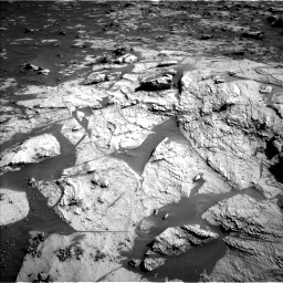 Nasa's Mars rover Curiosity acquired this image using its Left Navigation Camera on Sol 3211, at drive 2246, site number 90