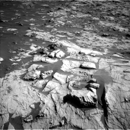 Nasa's Mars rover Curiosity acquired this image using its Left Navigation Camera on Sol 3211, at drive 2264, site number 90