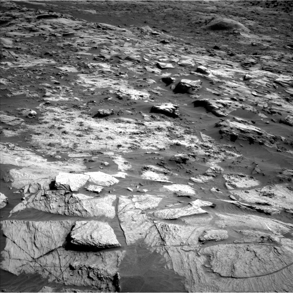Nasa's Mars rover Curiosity acquired this image using its Left Navigation Camera on Sol 3211, at drive 2270, site number 90