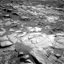Nasa's Mars rover Curiosity acquired this image using its Left Navigation Camera on Sol 3212, at drive 2282, site number 90