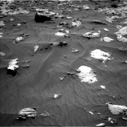 Nasa's Mars rover Curiosity acquired this image using its Left Navigation Camera on Sol 3212, at drive 2390, site number 90