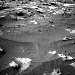 Nasa's Mars rover Curiosity acquired this image using its Left Navigation Camera on Sol 3212, at drive 2588, site number 90