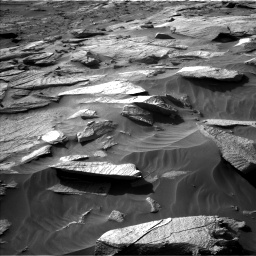 Nasa's Mars rover Curiosity acquired this image using its Left Navigation Camera on Sol 3212, at drive 2630, site number 90