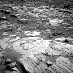 Nasa's Mars rover Curiosity acquired this image using its Right Navigation Camera on Sol 3212, at drive 2282, site number 90