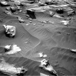 Nasa's Mars rover Curiosity acquired this image using its Right Navigation Camera on Sol 3212, at drive 2552, site number 90