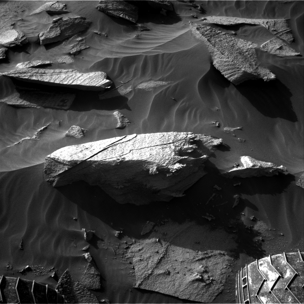 Nasa's Mars rover Curiosity acquired this image using its Right Navigation Camera on Sol 3212, at drive 2630, site number 90