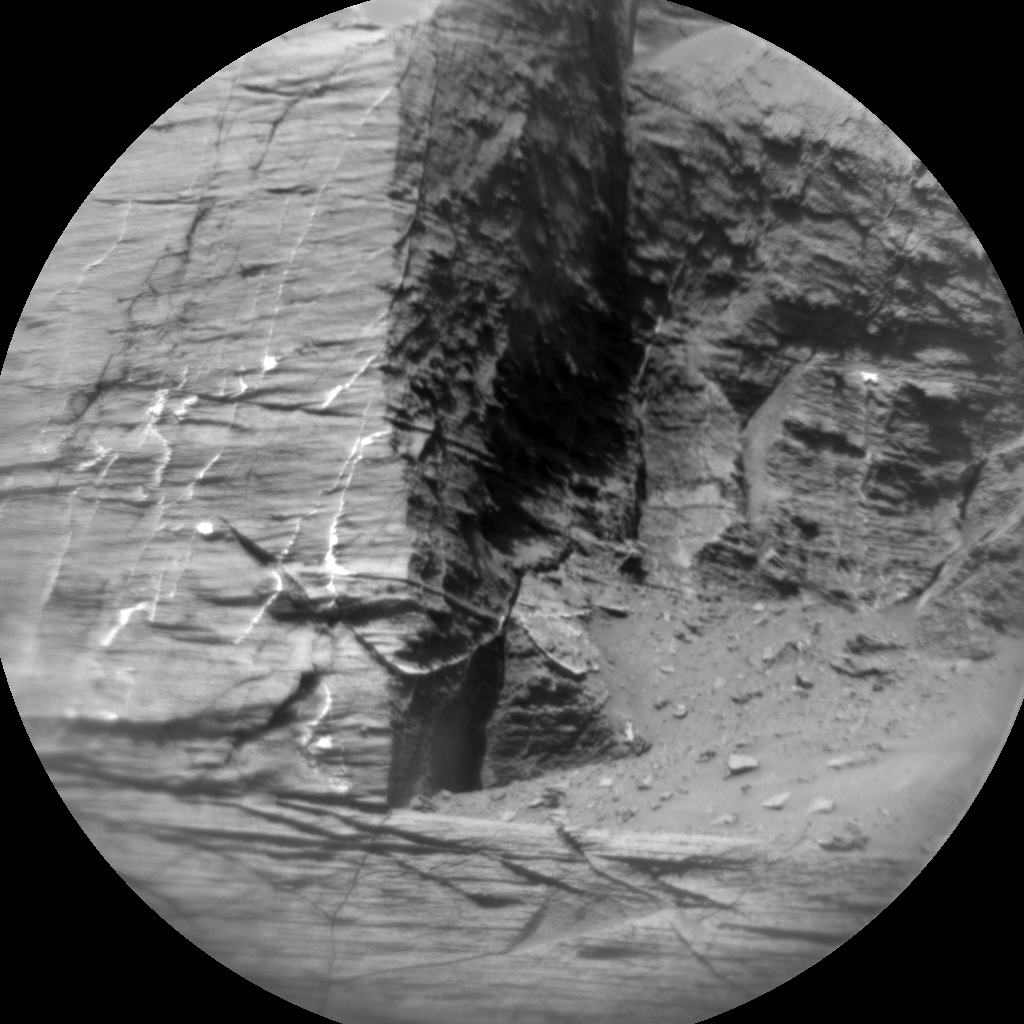 Nasa's Mars rover Curiosity acquired this image using its Chemistry & Camera (ChemCam) on Sol 3214, at drive 2630, site number 90