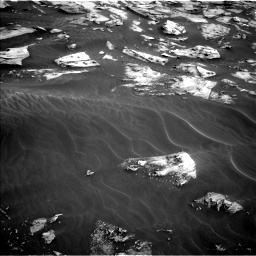 Nasa's Mars rover Curiosity acquired this image using its Left Navigation Camera on Sol 3216, at drive 2648, site number 90