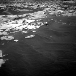 Nasa's Mars rover Curiosity acquired this image using its Left Navigation Camera on Sol 3216, at drive 2882, site number 90