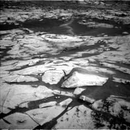 Nasa's Mars rover Curiosity acquired this image using its Left Navigation Camera on Sol 3216, at drive 2954, site number 90