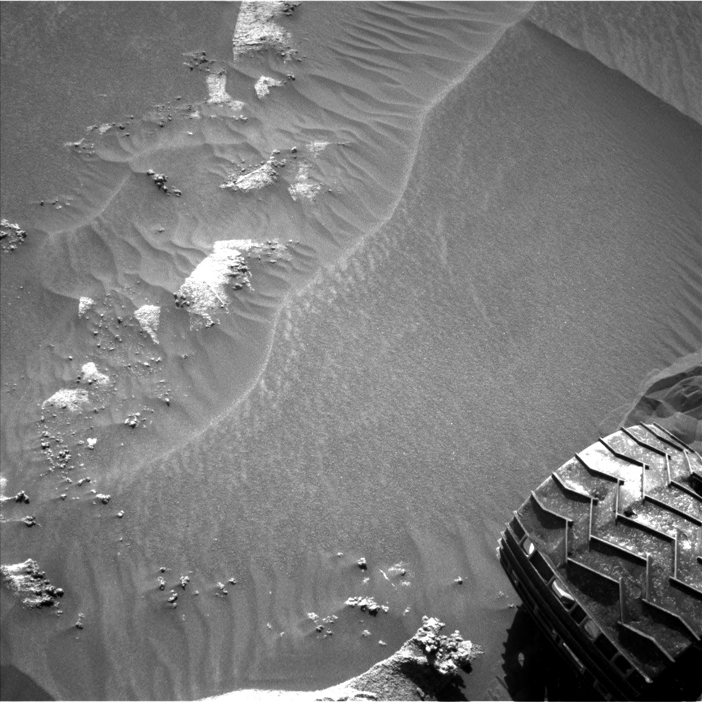 Nasa's Mars rover Curiosity acquired this image using its Left Navigation Camera on Sol 3216, at drive 2990, site number 90