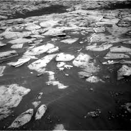 Nasa's Mars rover Curiosity acquired this image using its Right Navigation Camera on Sol 3216, at drive 2726, site number 90