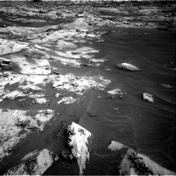 Nasa's Mars rover Curiosity acquired this image using its Right Navigation Camera on Sol 3216, at drive 2792, site number 90
