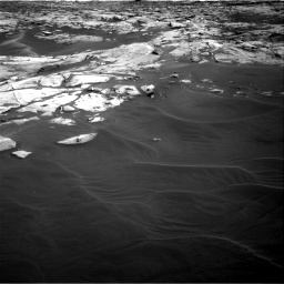 Nasa's Mars rover Curiosity acquired this image using its Right Navigation Camera on Sol 3216, at drive 2888, site number 90