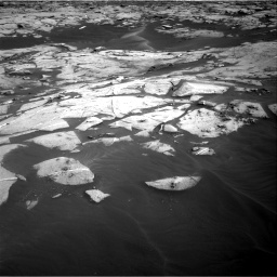 Nasa's Mars rover Curiosity acquired this image using its Right Navigation Camera on Sol 3216, at drive 2912, site number 90