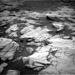 Nasa's Mars rover Curiosity acquired this image using its Left Navigation Camera on Sol 3217, at drive 3092, site number 90