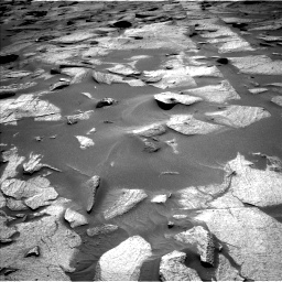 Nasa's Mars rover Curiosity acquired this image using its Left Navigation Camera on Sol 3217, at drive 3242, site number 90