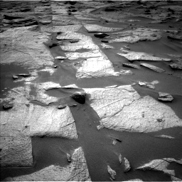 Nasa's Mars rover Curiosity acquired this image using its Left Navigation Camera on Sol 3217, at drive 3290, site number 90