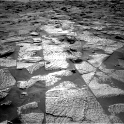 Nasa's Mars rover Curiosity acquired this image using its Left Navigation Camera on Sol 3217, at drive 3356, site number 90