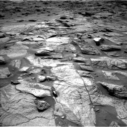 Nasa's Mars rover Curiosity acquired this image using its Left Navigation Camera on Sol 3217, at drive 3392, site number 90