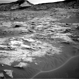 Nasa's Mars rover Curiosity acquired this image using its Right Navigation Camera on Sol 3217, at drive 3002, site number 90