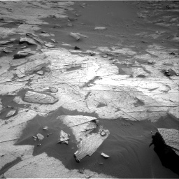 Nasa's Mars rover Curiosity acquired this image using its Right Navigation Camera on Sol 3217, at drive 3128, site number 90