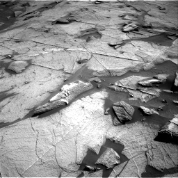 Nasa's Mars rover Curiosity acquired this image using its Right Navigation Camera on Sol 3217, at drive 3146, site number 90