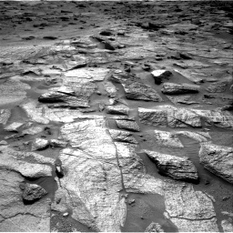 Nasa's Mars rover Curiosity acquired this image using its Right Navigation Camera on Sol 3217, at drive 3392, site number 90