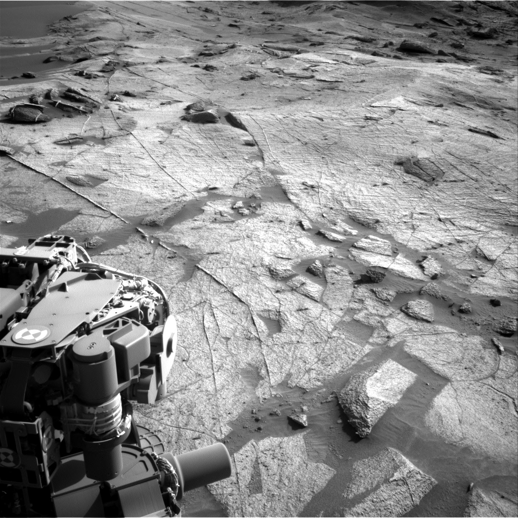 Nasa's Mars rover Curiosity acquired this image using its Right Navigation Camera on Sol 3217, at drive 0, site number 91