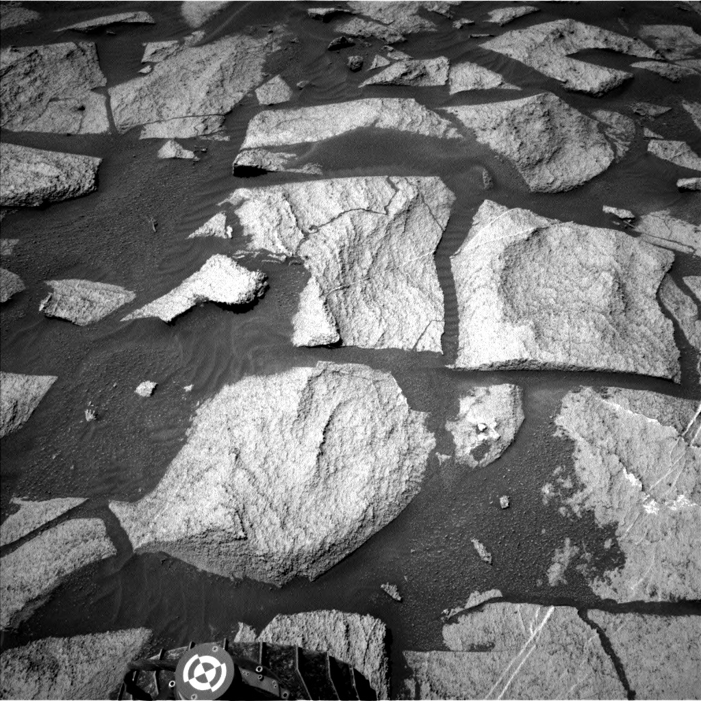 Nasa's Mars rover Curiosity acquired this image using its Left Navigation Camera on Sol 3218, at drive 0, site number 91