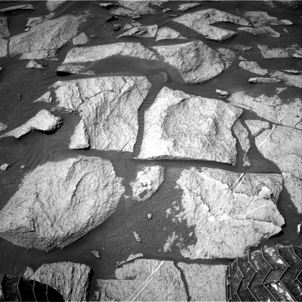Nasa's Mars rover Curiosity acquired this image using its Right Navigation Camera on Sol 3218, at drive 0, site number 91