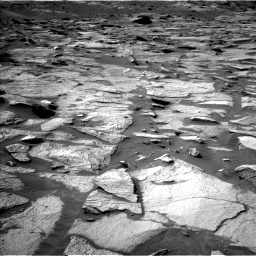 Nasa's Mars rover Curiosity acquired this image using its Left Navigation Camera on Sol 3219, at drive 36, site number 91