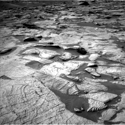 Nasa's Mars rover Curiosity acquired this image using its Left Navigation Camera on Sol 3219, at drive 48, site number 91