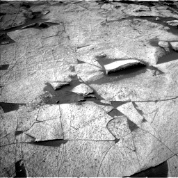 Nasa's Mars rover Curiosity acquired this image using its Left Navigation Camera on Sol 3219, at drive 90, site number 91