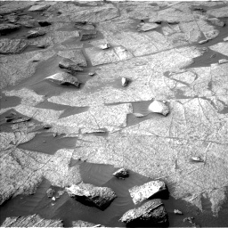 Nasa's Mars rover Curiosity acquired this image using its Left Navigation Camera on Sol 3219, at drive 114, site number 91